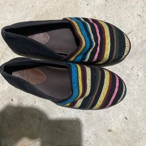 Regetta Canoe Slip On Shoes Colorful Sz 7. Comfort Shoes Walking Shoes.